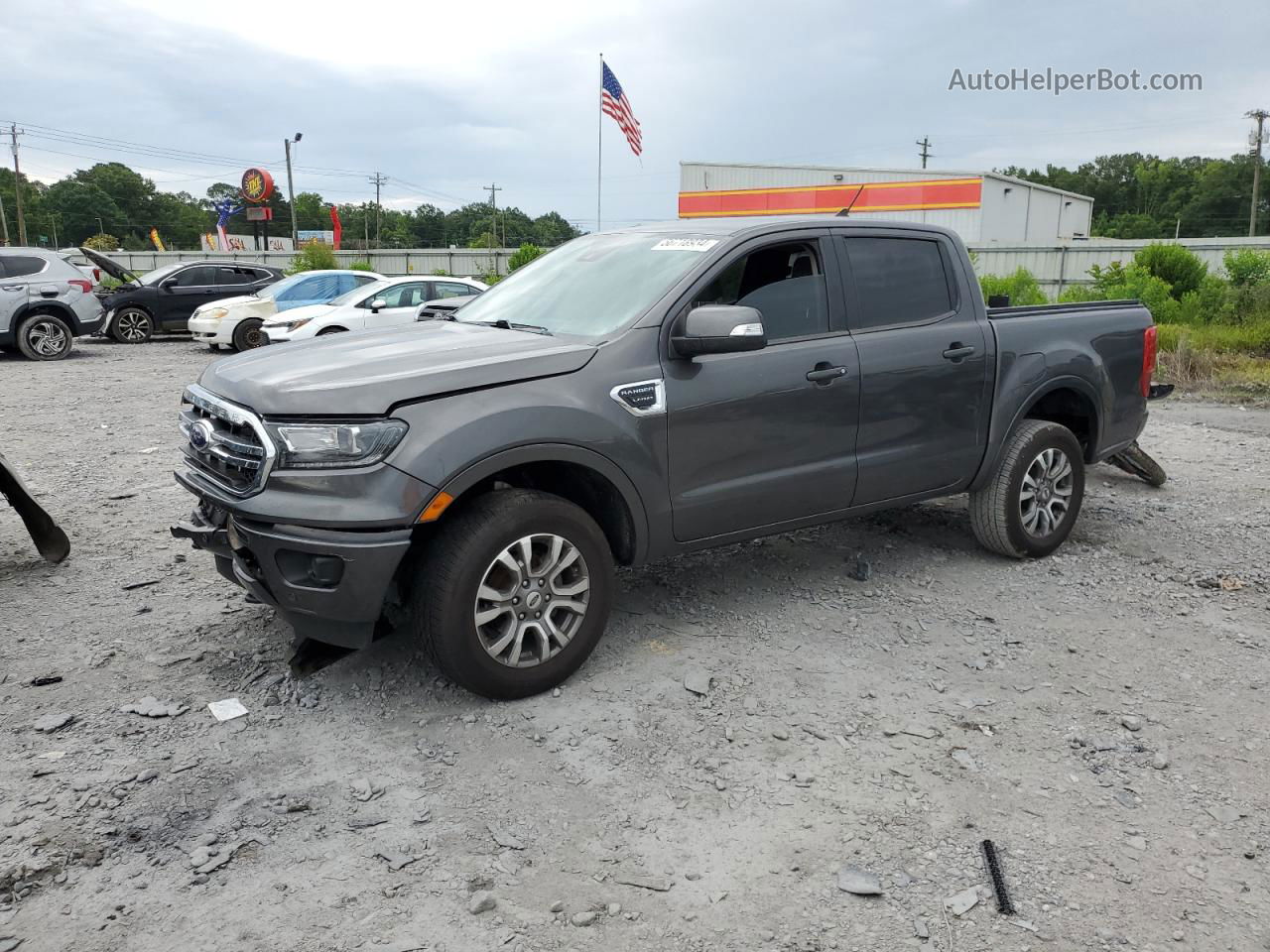 2019 Ford Ranger Xl Charcoal vin: 1FTER4EH5KLA37001