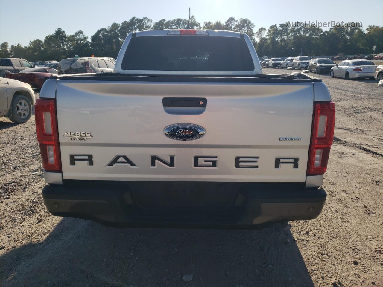 2019 Ford Ranger Xl Silver vin: 1FTER4EH5KLA37774