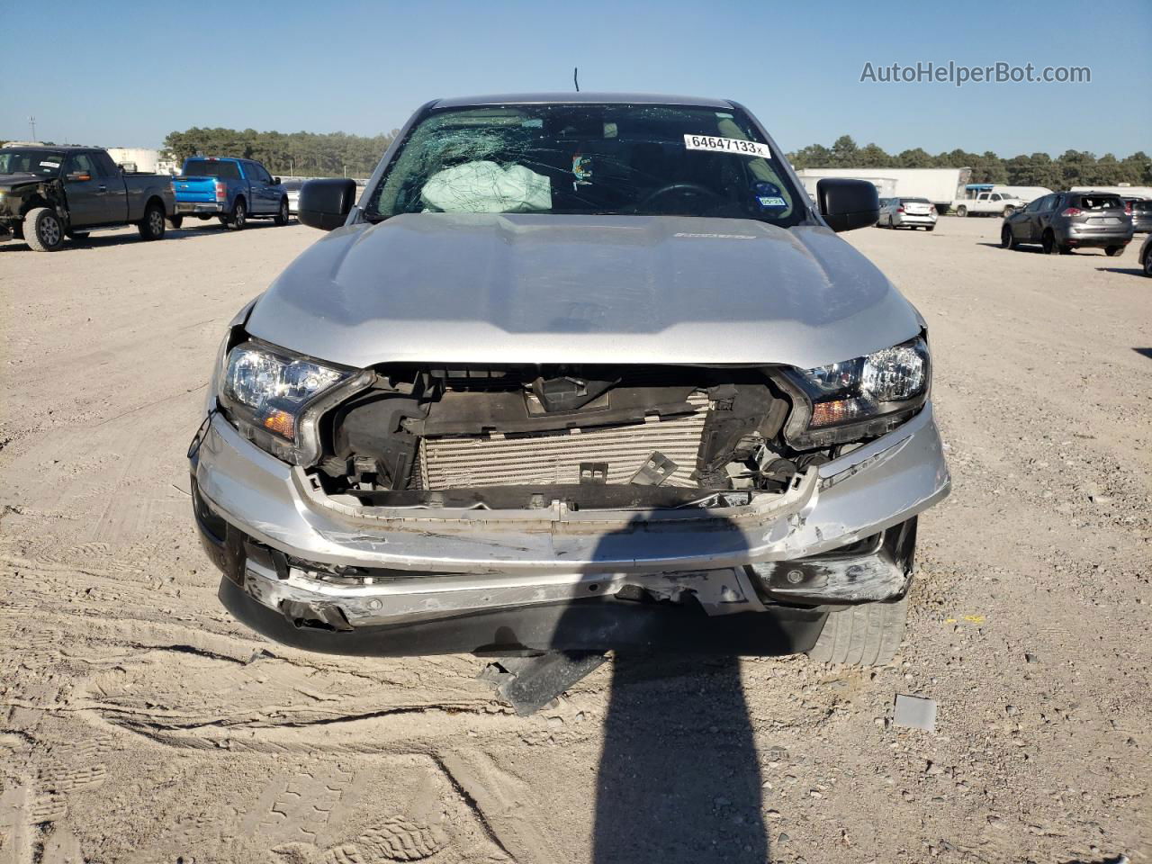 2019 Ford Ranger Xl Silver vin: 1FTER4EH5KLA37774