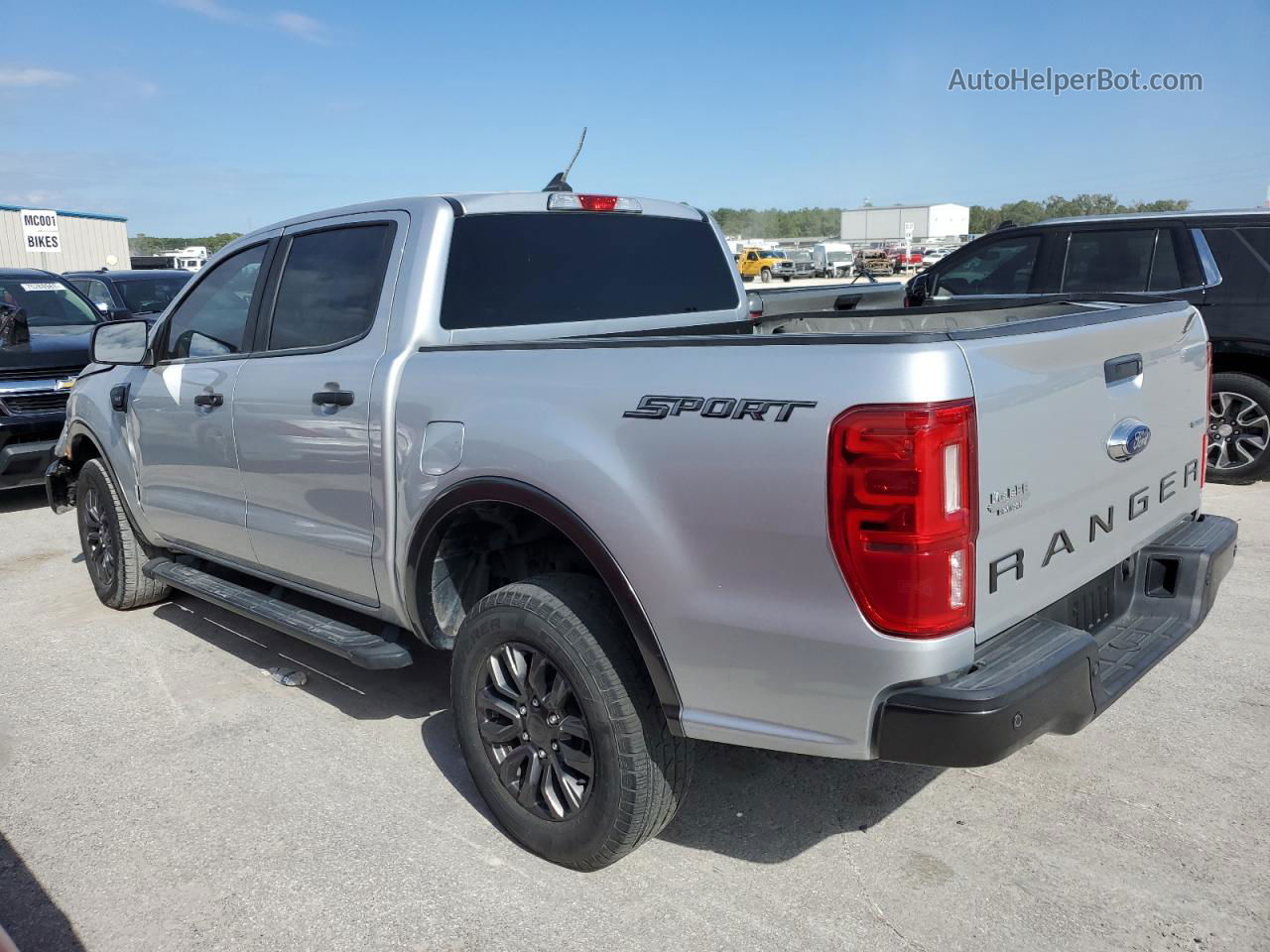 2019 Ford Ranger Xl Silver vin: 1FTER4EH5KLA37774