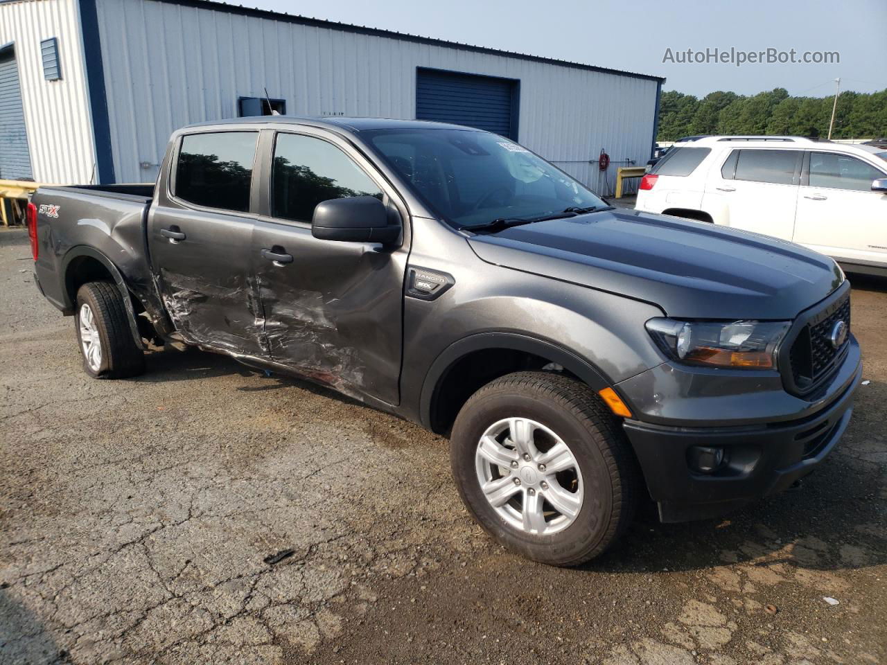 2019 Ford Ranger Xl Gray vin: 1FTER4EH5KLA47396