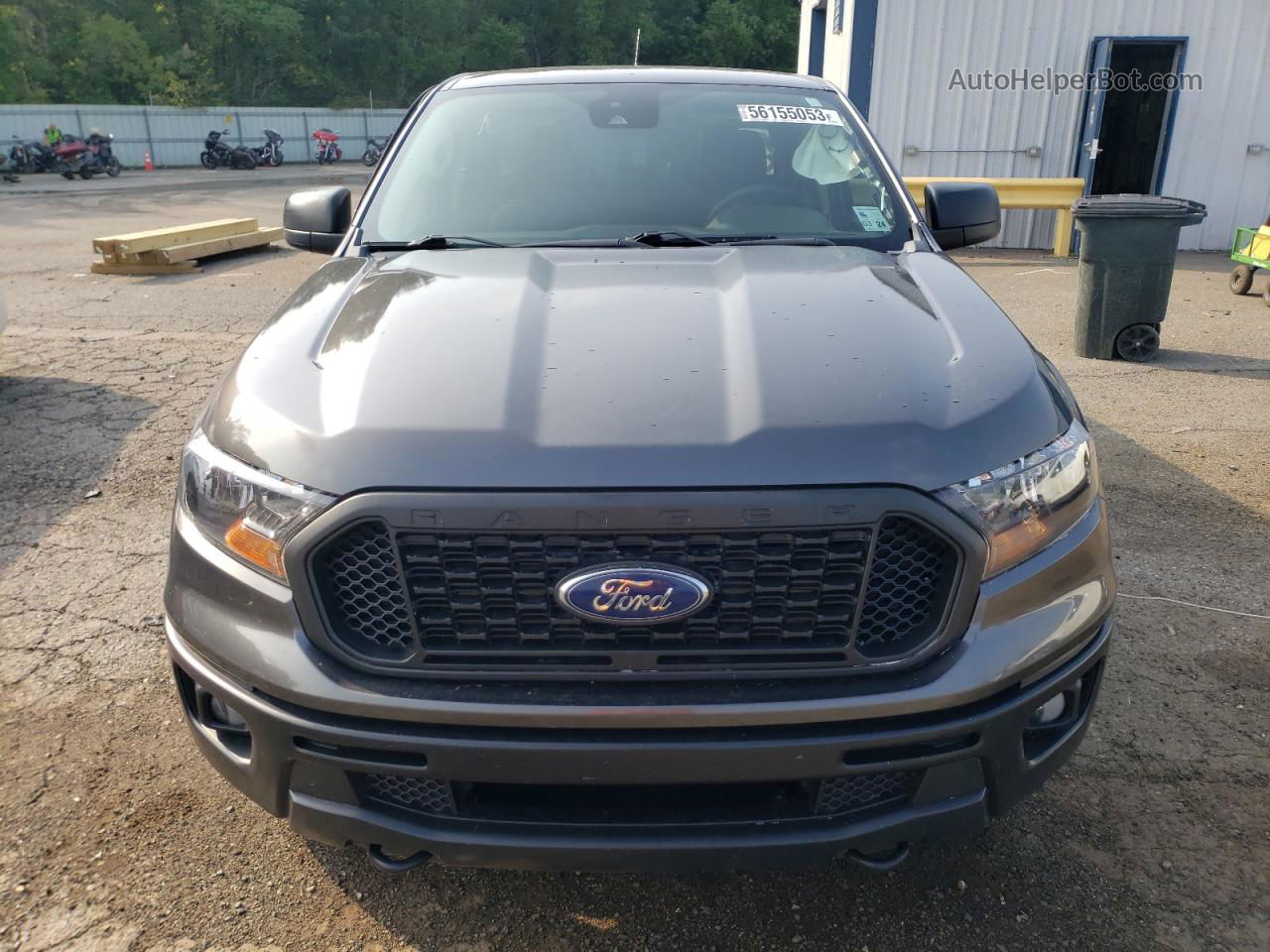 2019 Ford Ranger Xl Gray vin: 1FTER4EH5KLA47396