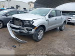 2019 Ford Ranger Xlt Silver vin: 1FTER4EH5KLA54980