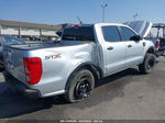 2019 Ford Ranger Xl Silver vin: 1FTER4EH5KLA87669