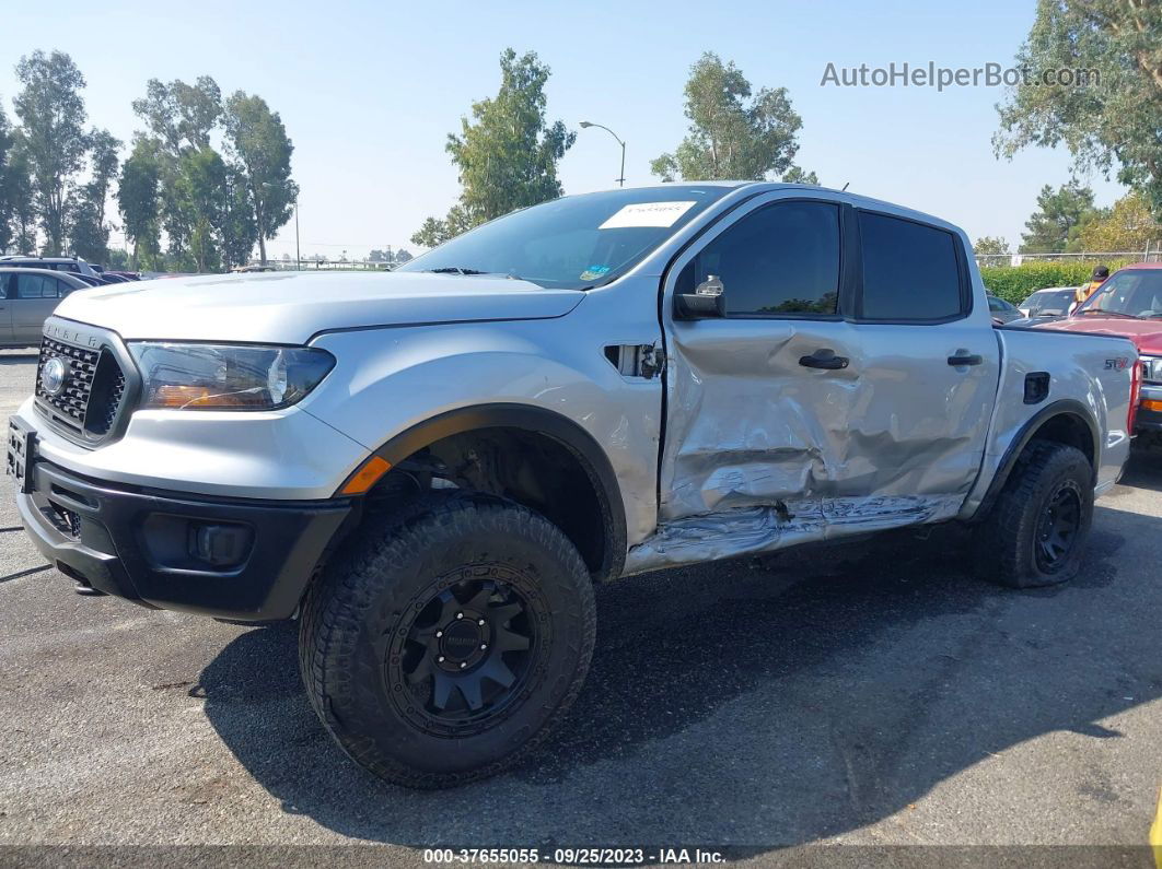 2019 Ford Ranger Xl Silver vin: 1FTER4EH5KLA87669