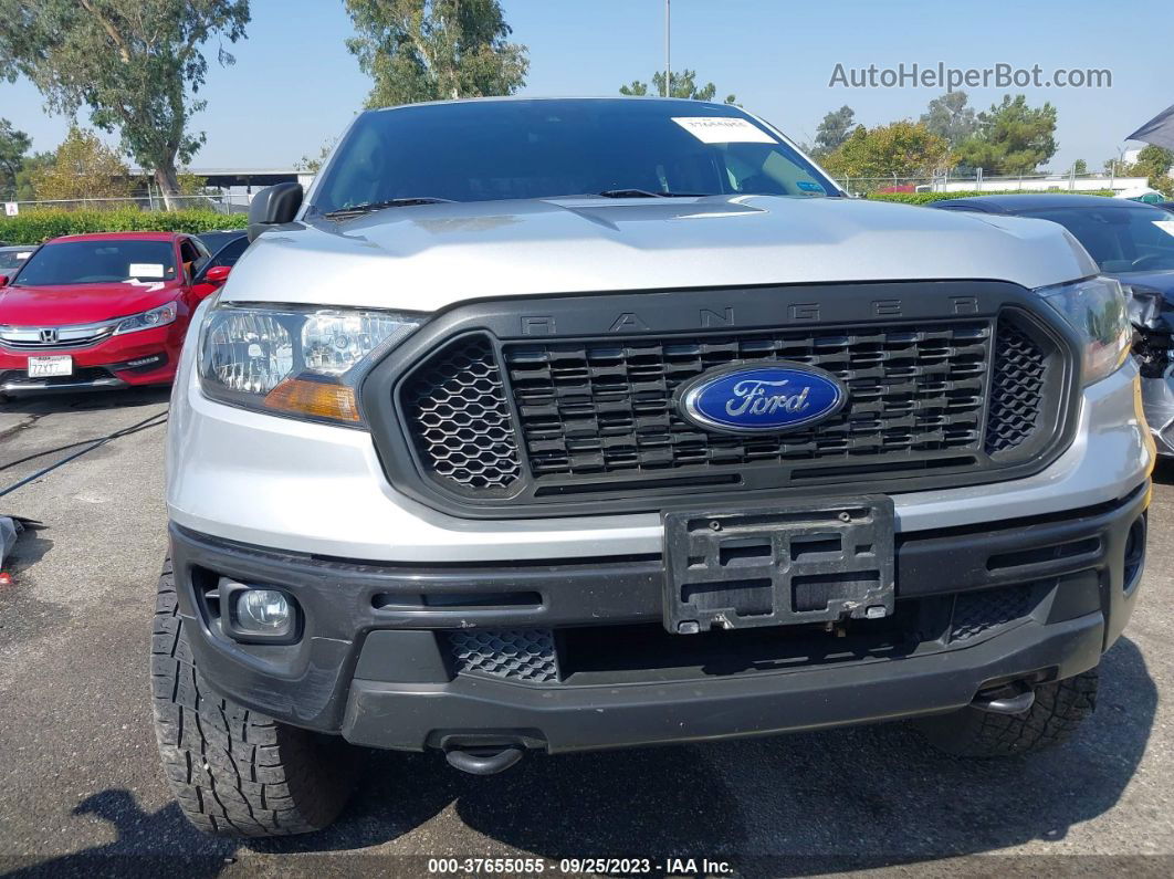 2019 Ford Ranger Xl Silver vin: 1FTER4EH5KLA87669