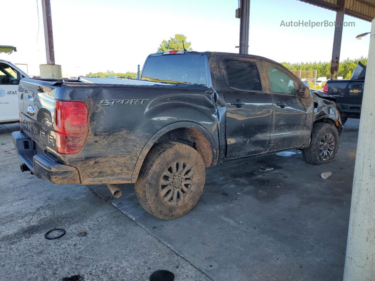 2020 Ford Ranger Xl Black vin: 1FTER4EH5LLA43981