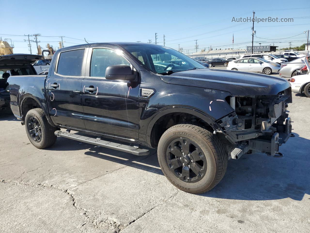 2020 Ford Ranger Xl Black vin: 1FTER4EH5LLA94025