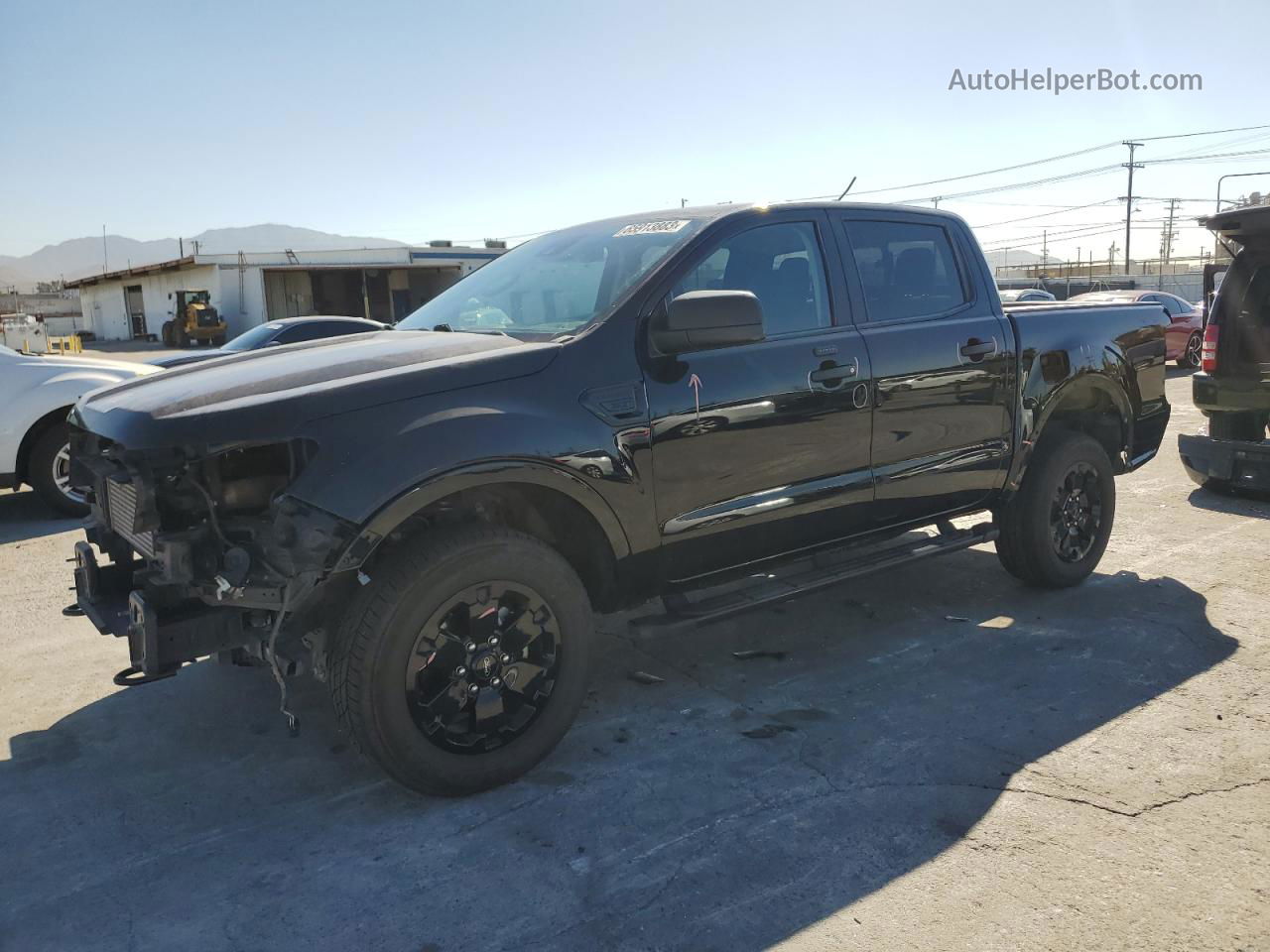 2020 Ford Ranger Xl Black vin: 1FTER4EH5LLA94025