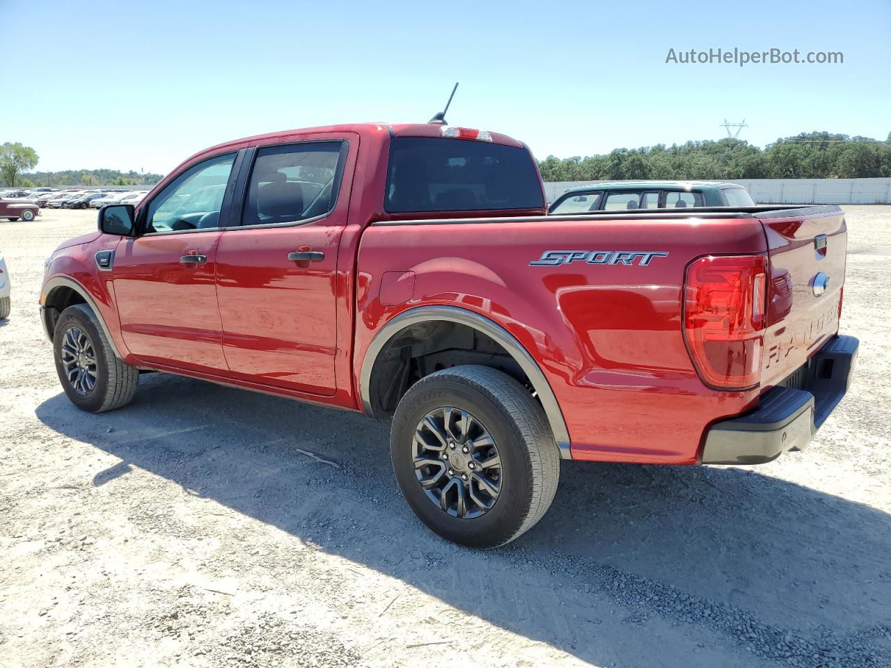 2020 Ford Ranger Xl Красный vin: 1FTER4EH5LLA94946