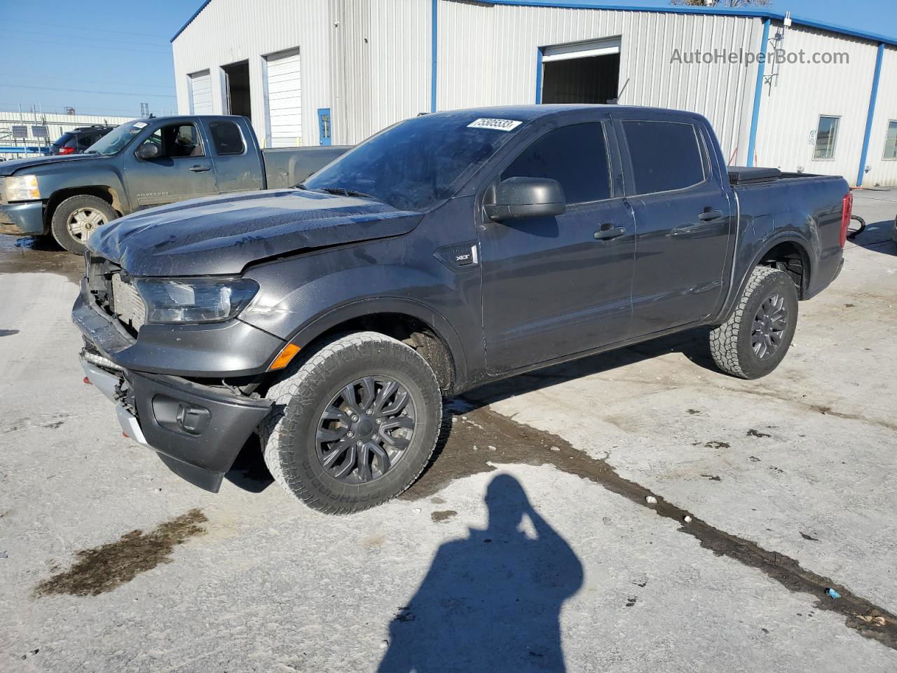 2020 Ford Ranger Xl Gray vin: 1FTER4EH5LLA98561