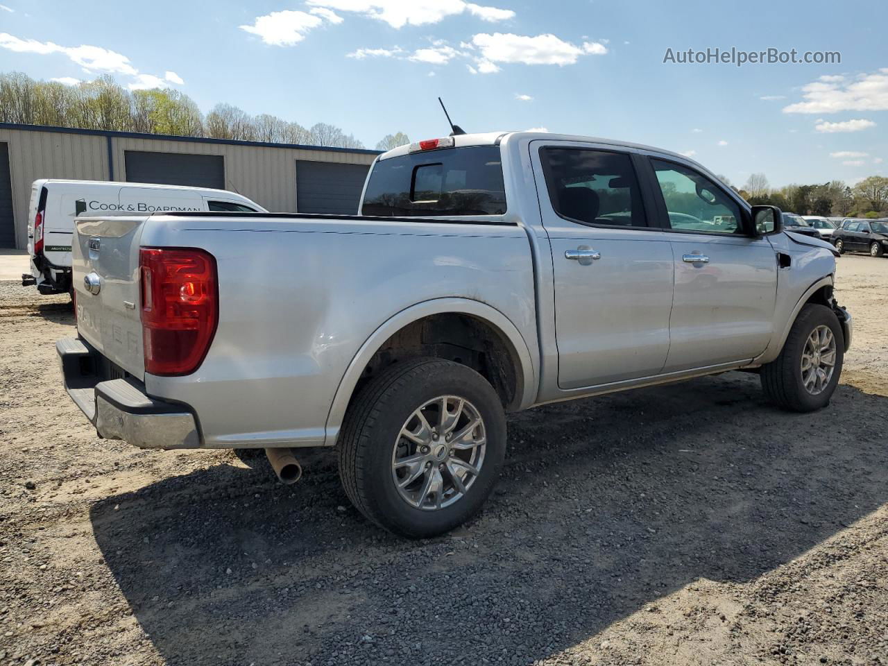 2019 Ford Ranger Xl Silver vin: 1FTER4EH6KLA80231