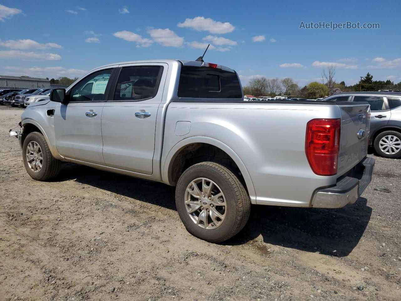 2019 Ford Ranger Xl Silver vin: 1FTER4EH6KLA80231