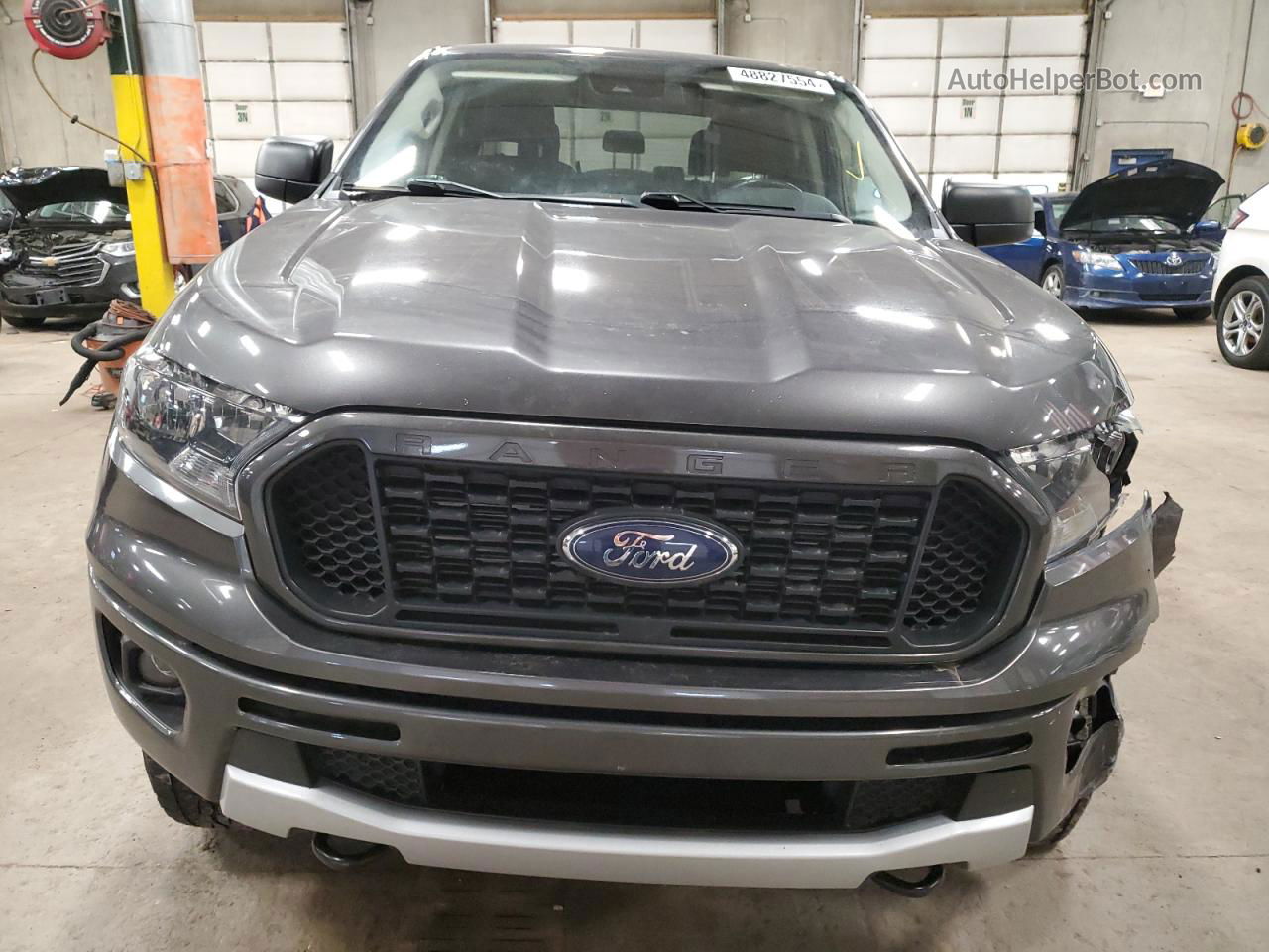 2020 Ford Ranger Xl Gray vin: 1FTER4EH6LLA32276