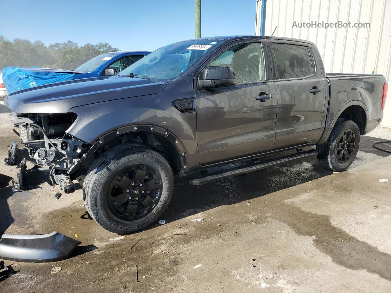 2020 Ford Ranger Xl Gray vin: 1FTER4EH6LLA71370