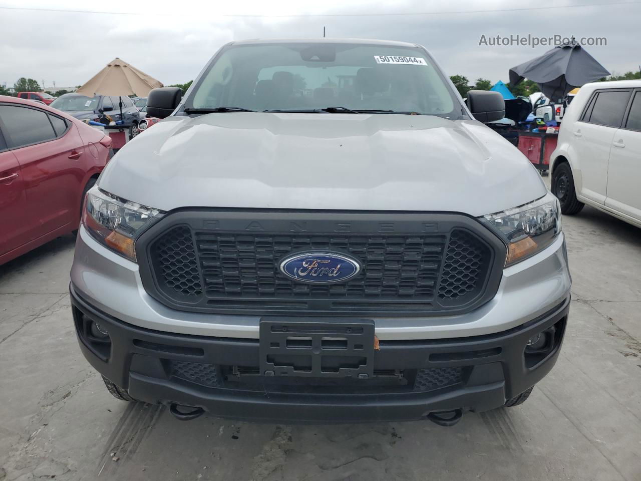 2020 Ford Ranger Xl Silver vin: 1FTER4EH6LLA79601