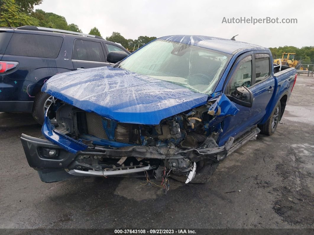 2019 Ford Ranger Xlt Синий vin: 1FTER4EH7KLA63132