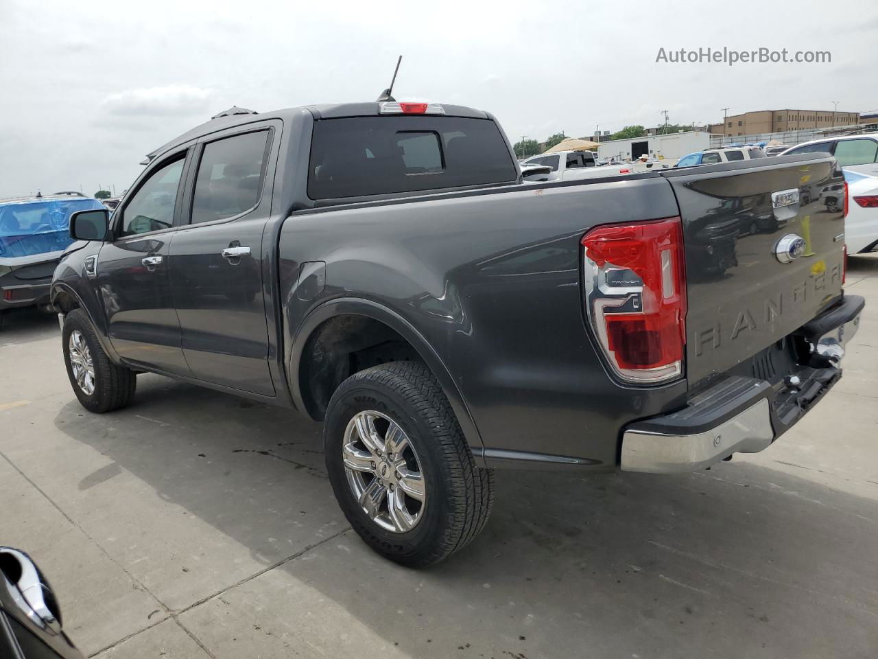 2019 Ford Ranger Xl Gray vin: 1FTER4EH7KLA78990