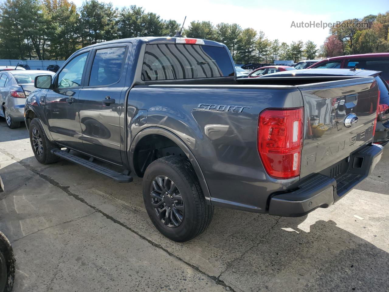 2019 Ford Ranger Xl Gray vin: 1FTER4EH7KLA84319