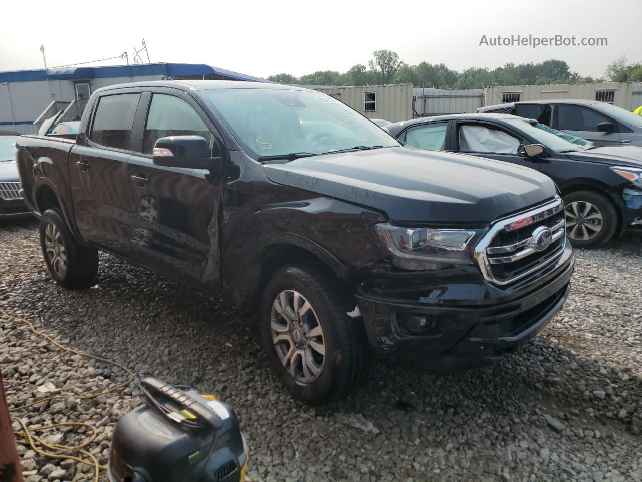 2019 Ford Ranger Xl Черный vin: 1FTER4EH7KLA96275