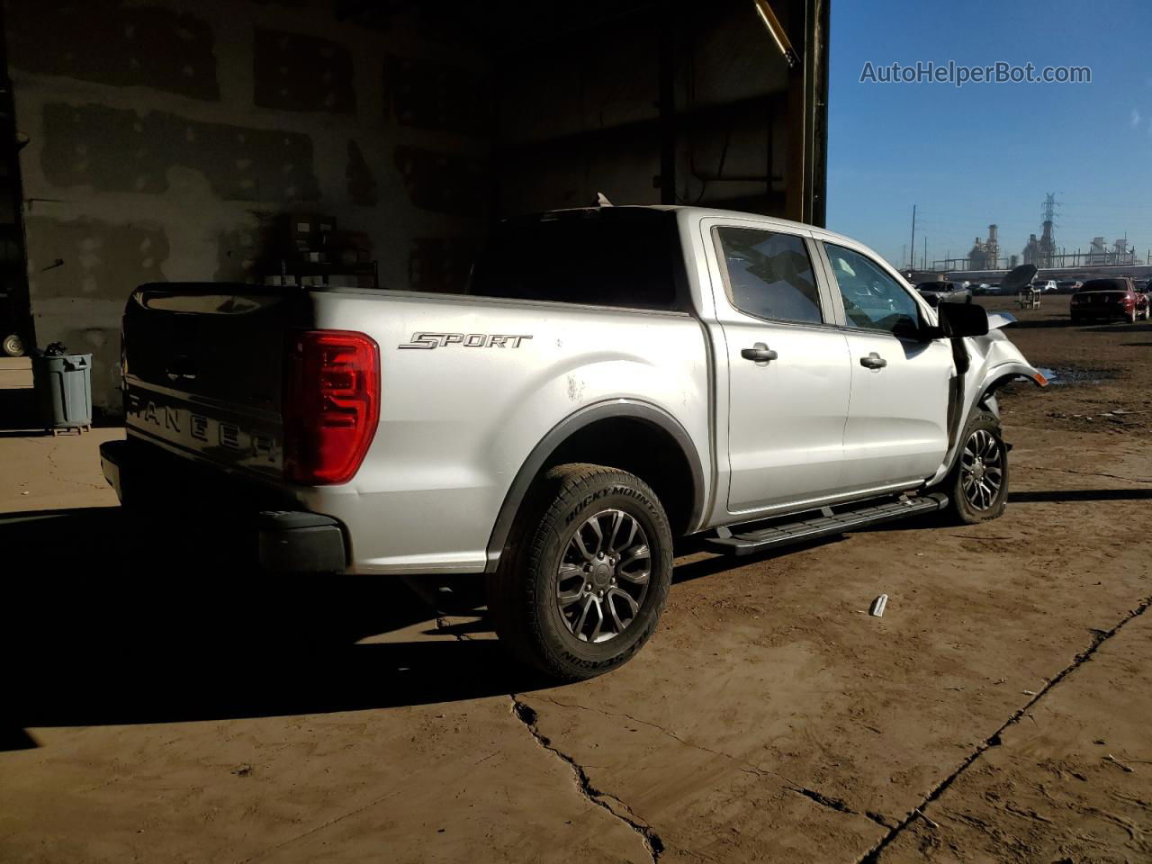 2019 Ford Ranger Xl Серый vin: 1FTER4EH7KLB05282