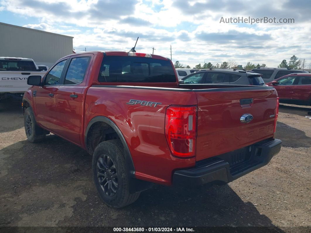 2019 Ford Ranger Xlt Red vin: 1FTER4EH7KLB21336