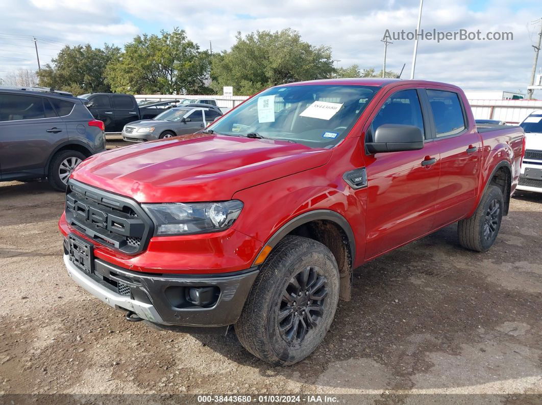 2019 Ford Ranger Xlt Красный vin: 1FTER4EH7KLB21336