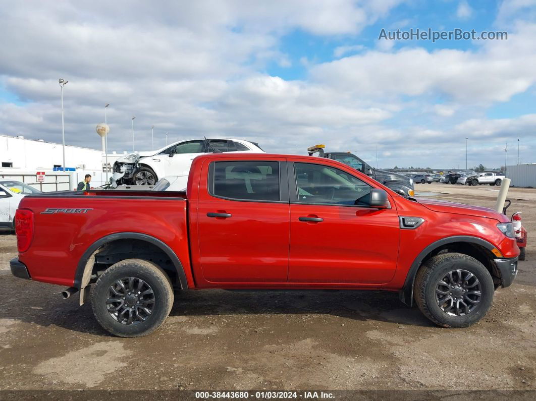 2019 Ford Ranger Xlt Red vin: 1FTER4EH7KLB21336