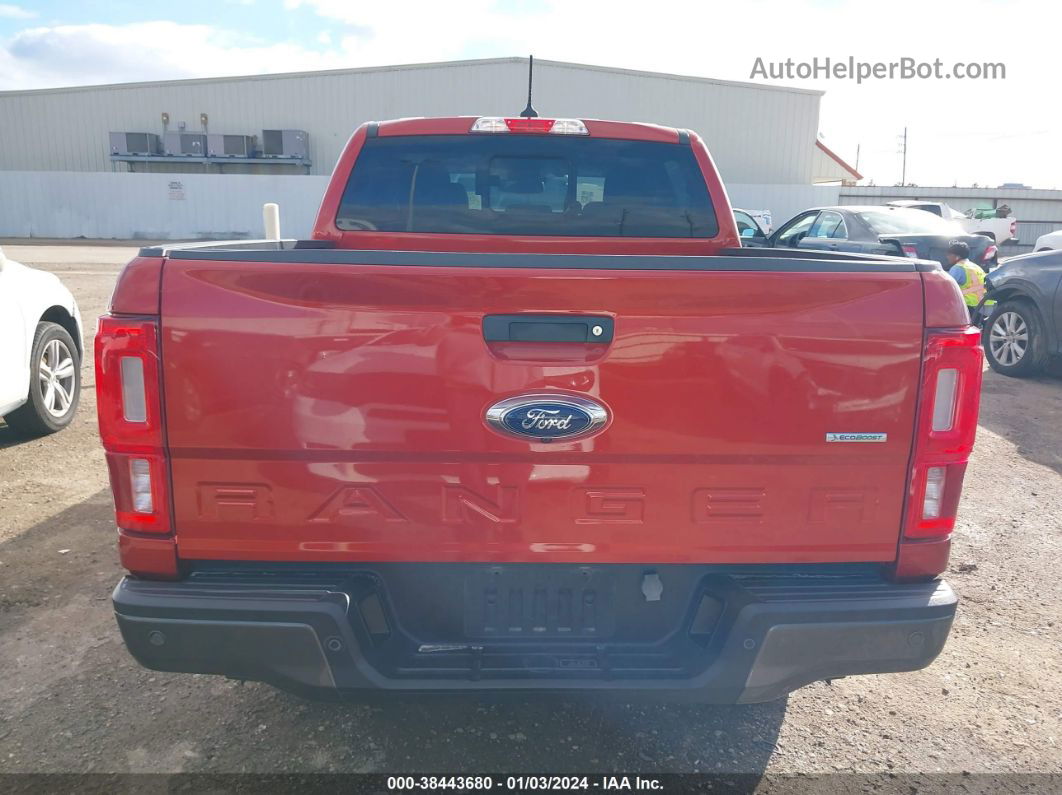 2019 Ford Ranger Xlt Red vin: 1FTER4EH7KLB21336