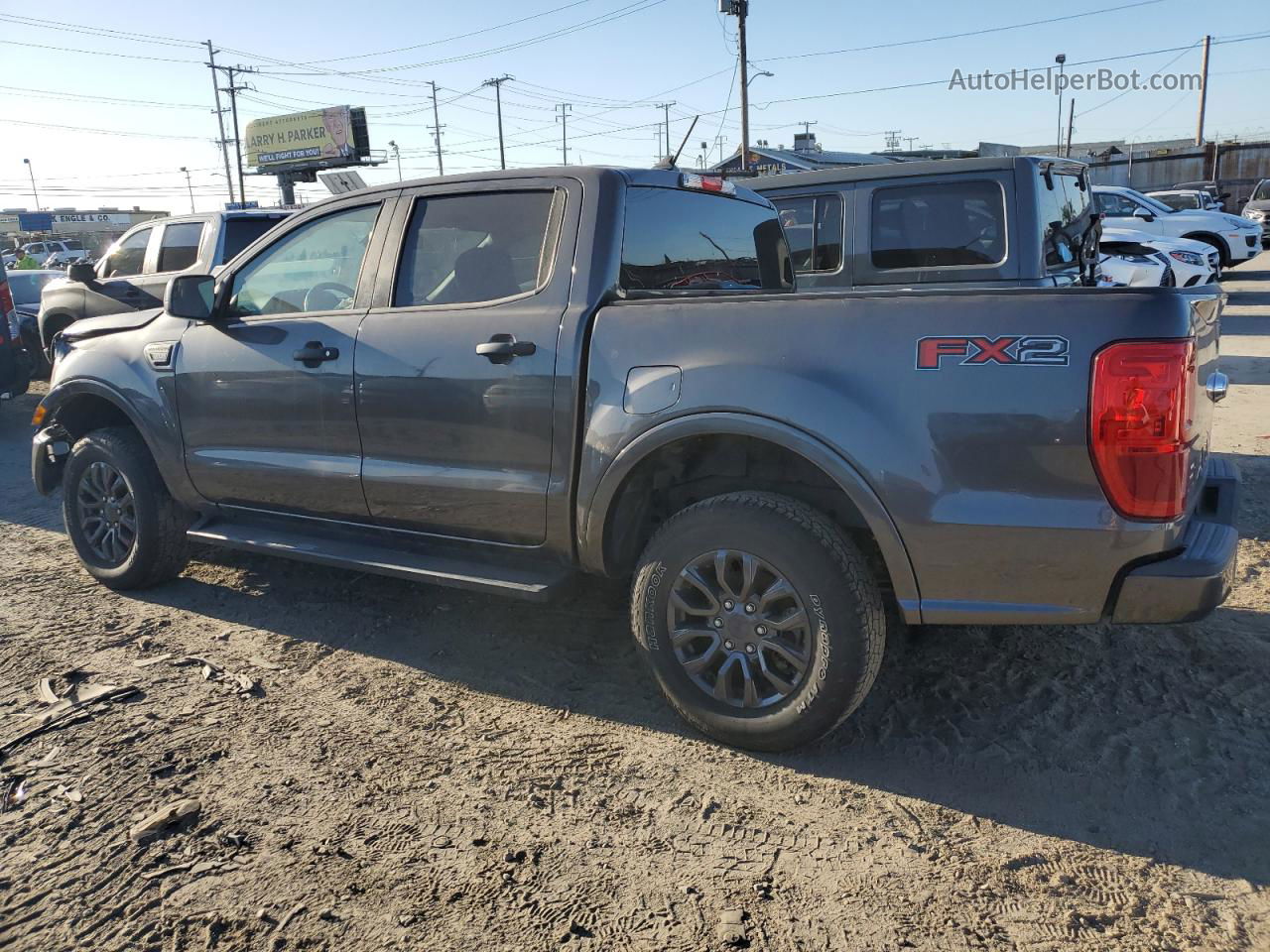 2020 Ford Ranger Xl Угольный vin: 1FTER4EH7LLA45778