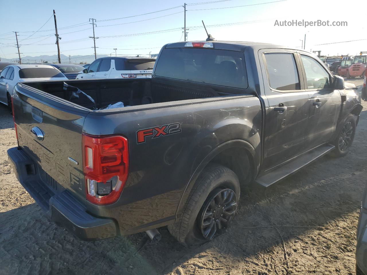 2020 Ford Ranger Xl Угольный vin: 1FTER4EH7LLA45778