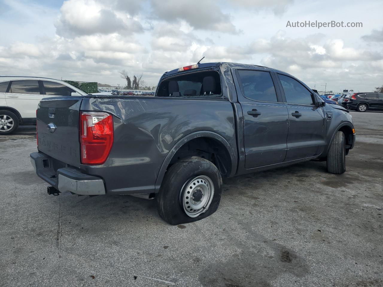 2020 Ford Ranger Xl Серый vin: 1FTER4EH7LLA73399