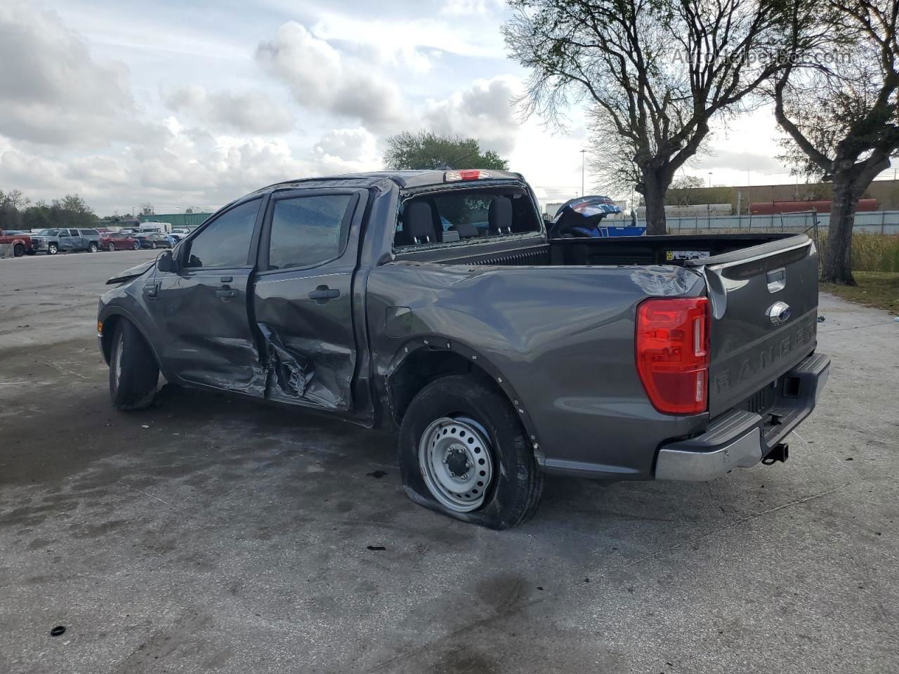 2020 Ford Ranger Xl Gray vin: 1FTER4EH7LLA73399