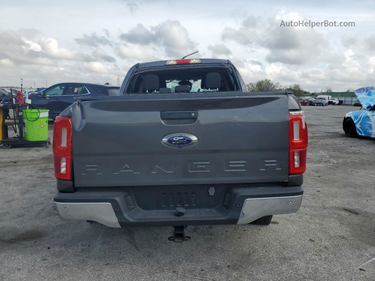 2020 Ford Ranger Xl Серый vin: 1FTER4EH7LLA73399