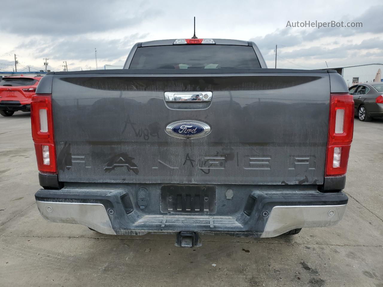 2020 Ford Ranger Xl Blue vin: 1FTER4EH7LLA97654