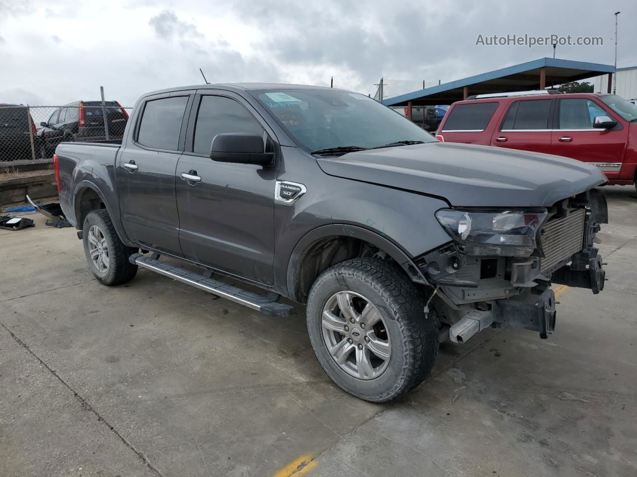 2020 Ford Ranger Xl Синий vin: 1FTER4EH7LLA97654