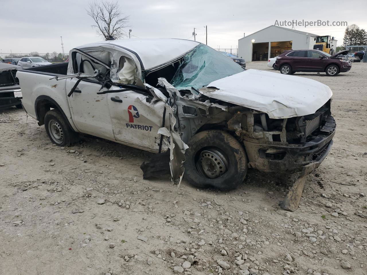 2019 Ford Ranger Xl Белый vin: 1FTER4EH8KLB01287