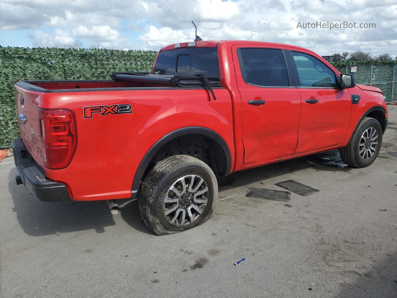 2020 Ford Ranger Xl Красный vin: 1FTER4EH8LLA06682