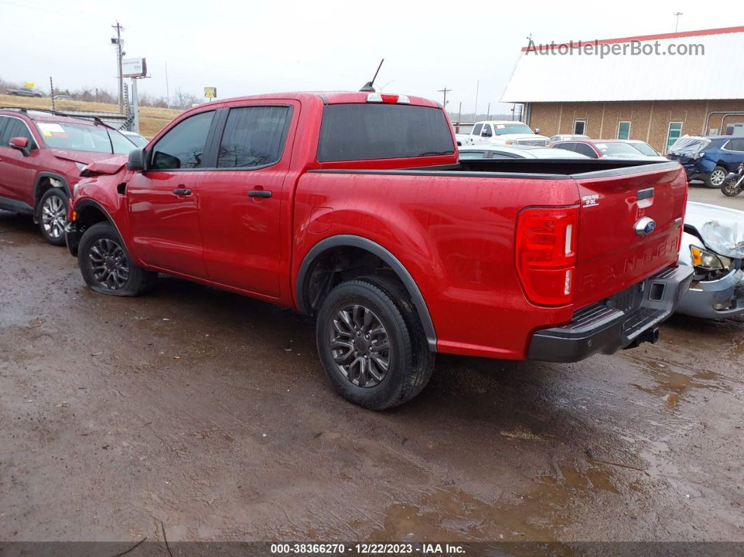 2020 Ford Ranger Xlt Red vin: 1FTER4EH8LLA16984