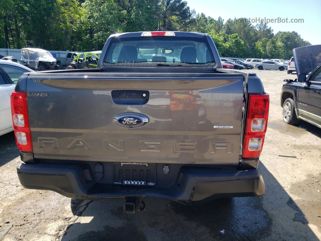 2020 Ford Ranger Xl Gray vin: 1FTER4EH8LLA40959