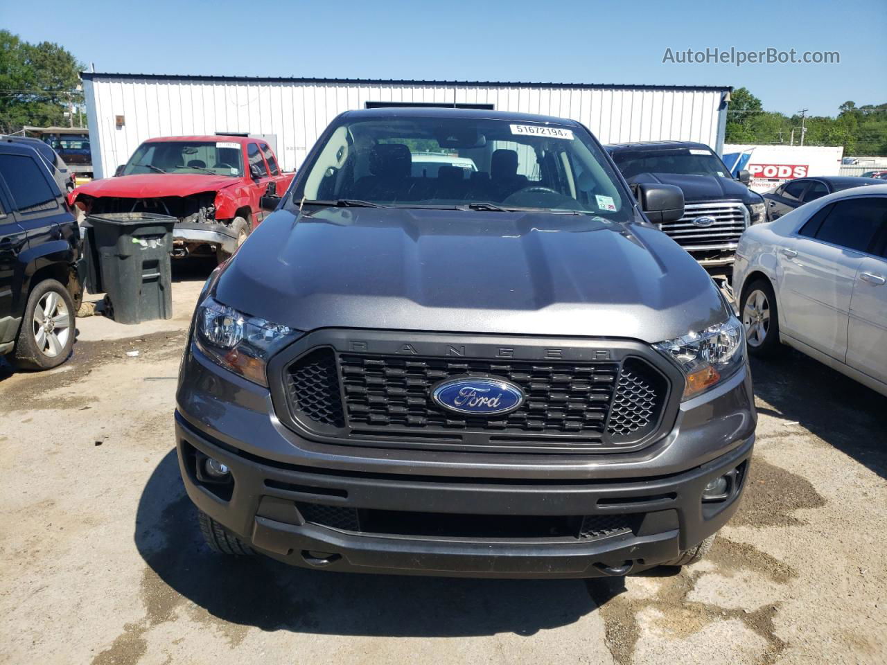 2020 Ford Ranger Xl Gray vin: 1FTER4EH8LLA40959