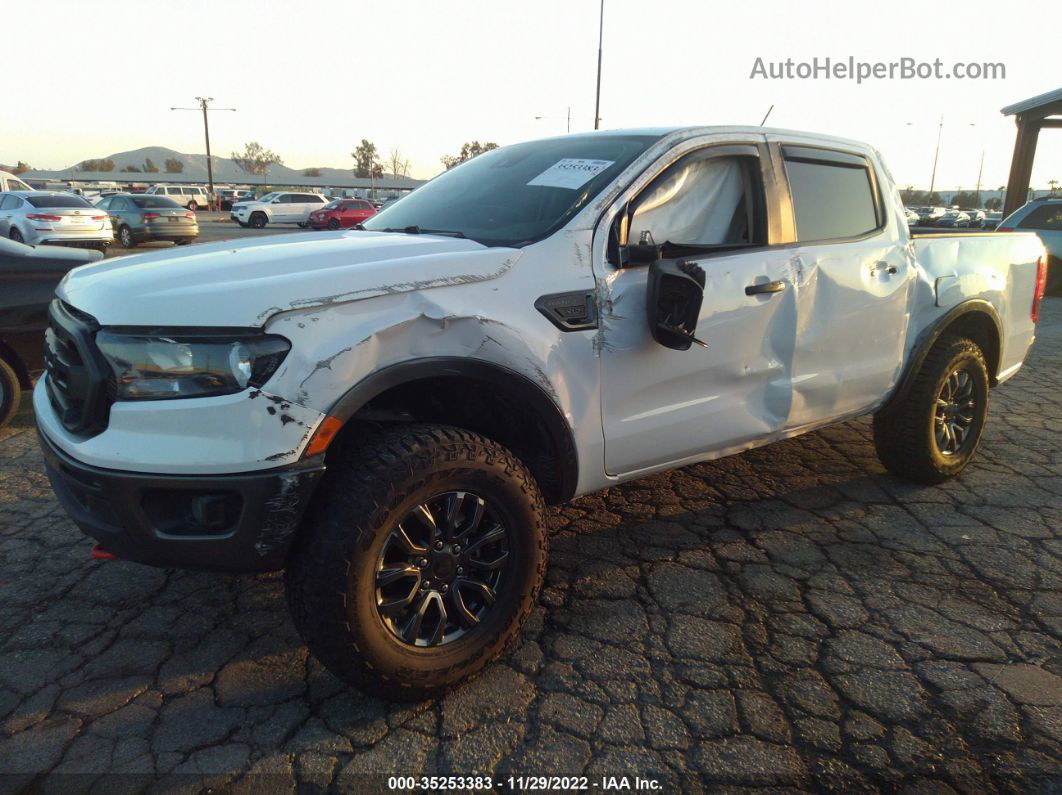 2020 Ford Ranger Xlt White vin: 1FTER4EH8LLA51315