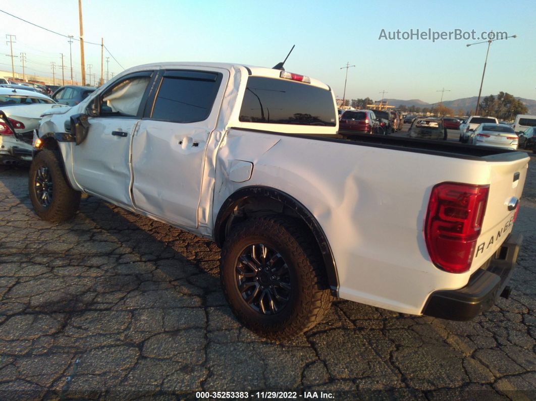 2020 Ford Ranger Xlt White vin: 1FTER4EH8LLA51315