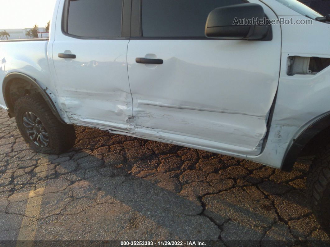 2020 Ford Ranger Xlt White vin: 1FTER4EH8LLA51315