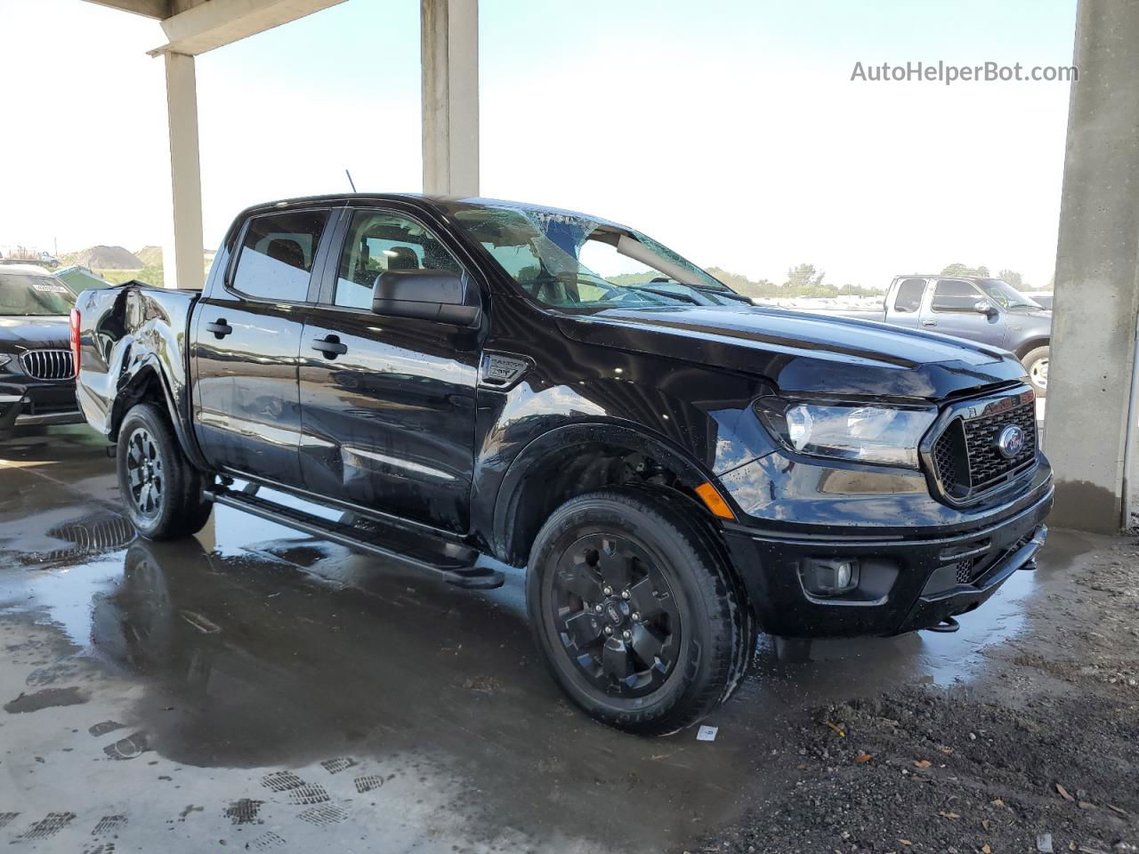 2020 Ford Ranger Xl Черный vin: 1FTER4EH8LLA96223