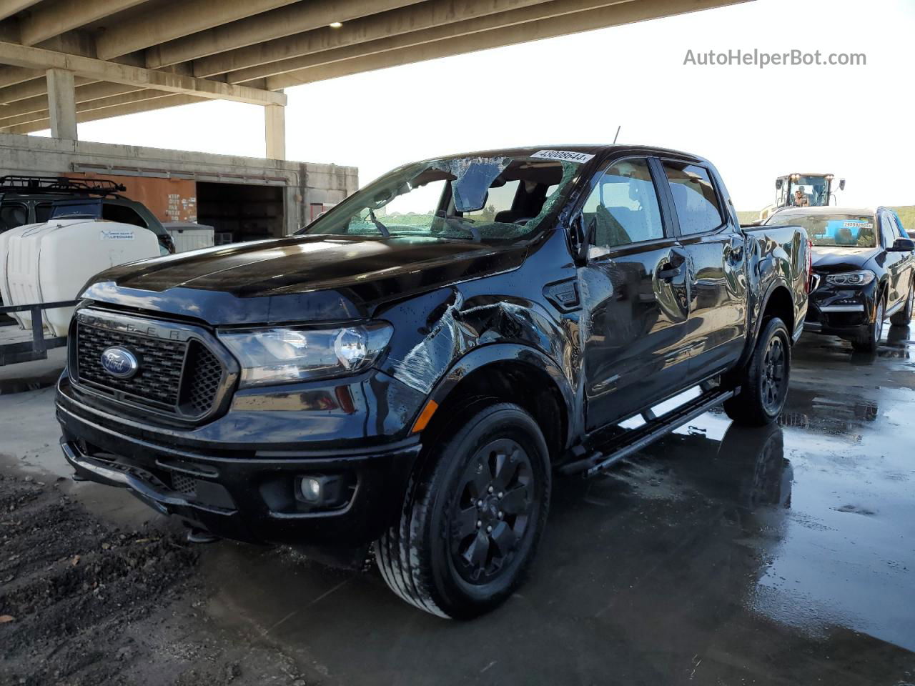 2020 Ford Ranger Xl Black vin: 1FTER4EH8LLA96223