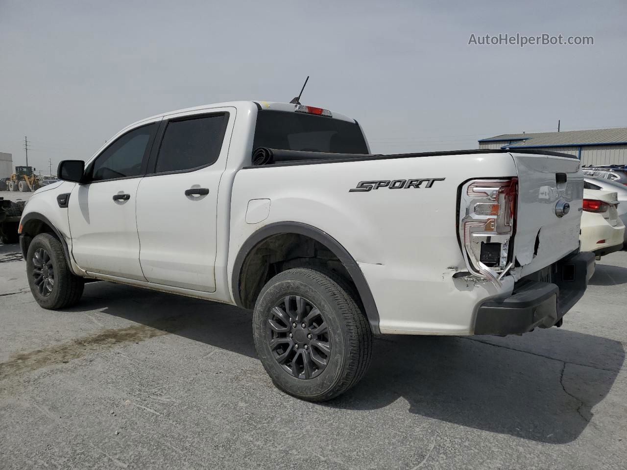 2019 Ford Ranger Xl White vin: 1FTER4EH9KLA82488