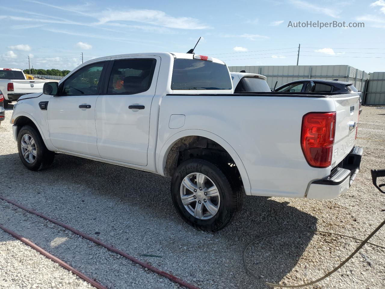 2020 Ford Ranger Xl White vin: 1FTER4EH9LLA41652