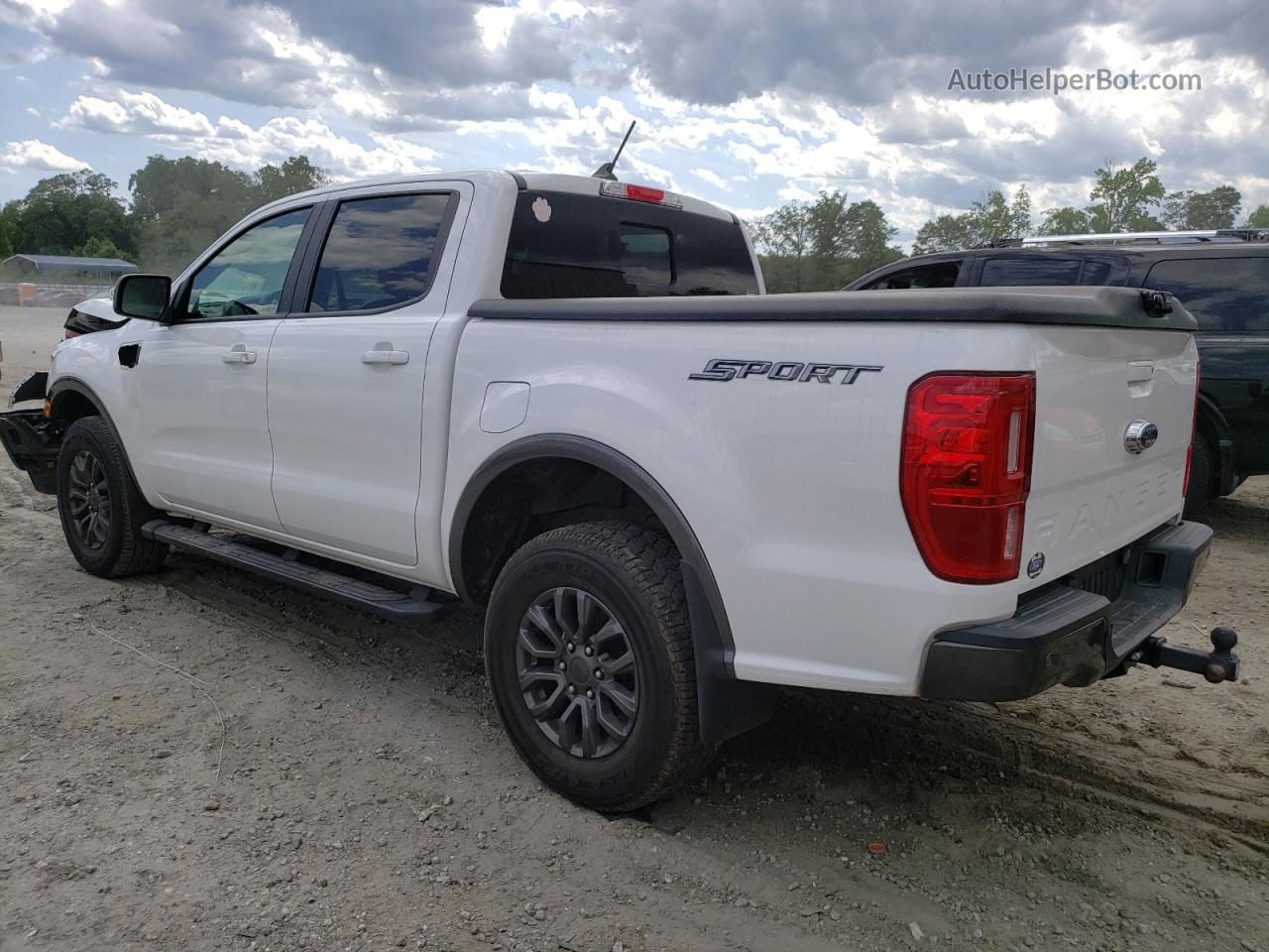 2020 Ford Ranger Xl White vin: 1FTER4EH9LLA60119