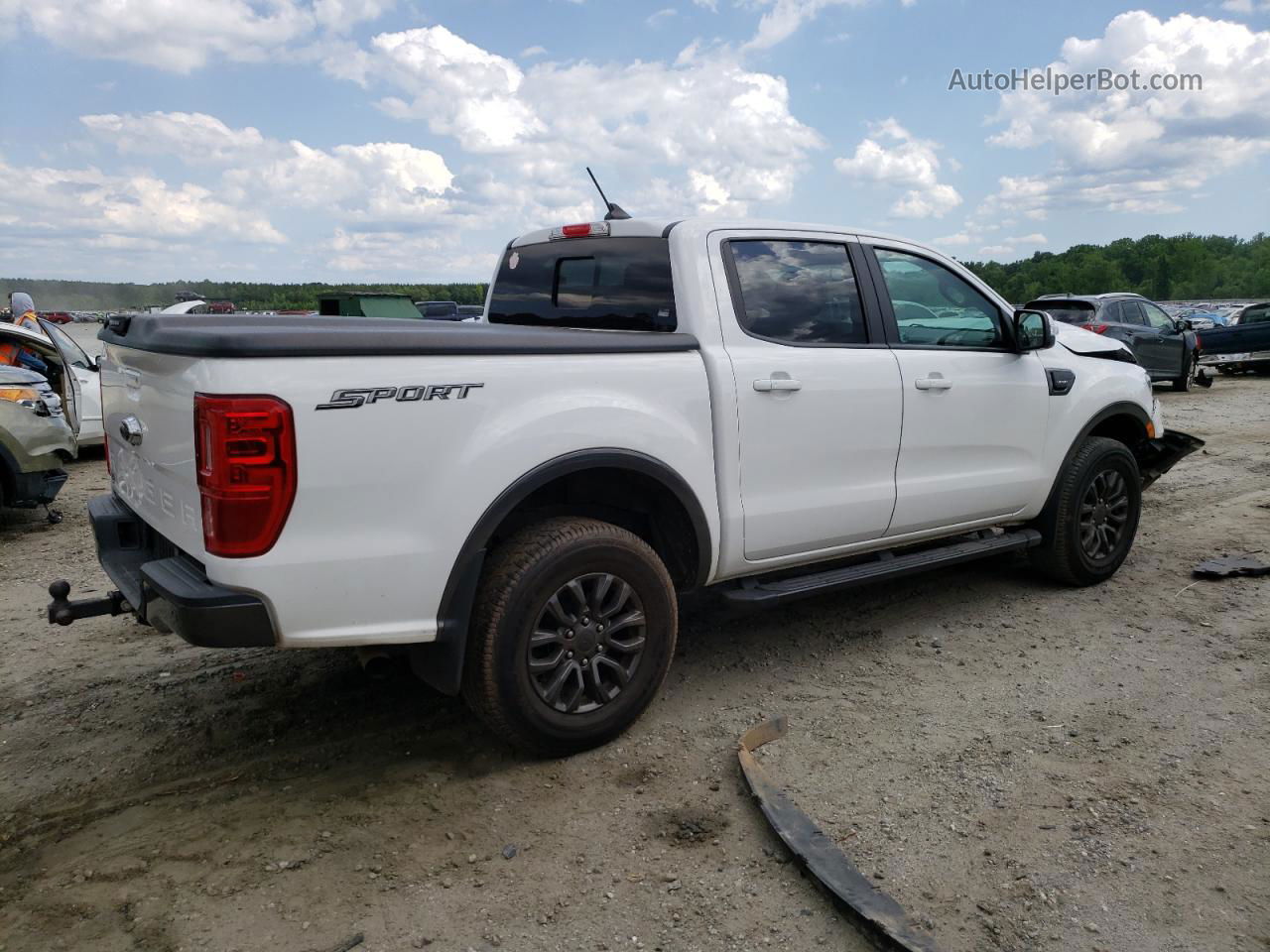 2020 Ford Ranger Xl White vin: 1FTER4EH9LLA60119